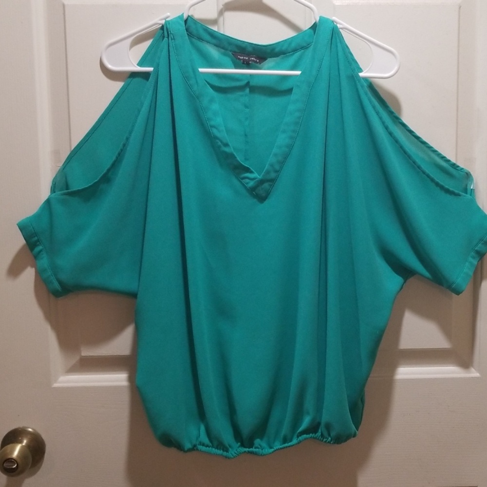 Teal Blouse